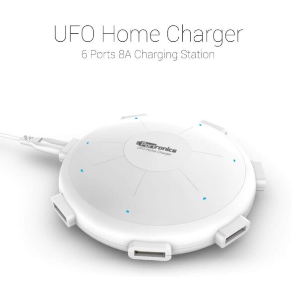Portronics POR 343 UFO 6 Ports 8A Home Charging Station