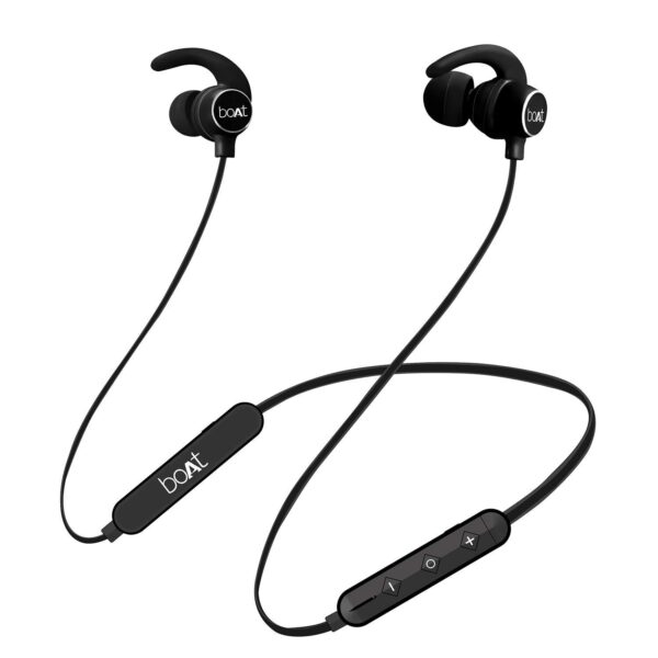 boAt Rockerz 255 Sports Bluetooth Wireless Earphone with Mic (Black)