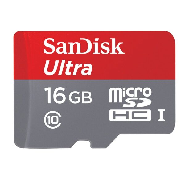 SanDisk 16GB Class 10 Micro SDHC Memory Card