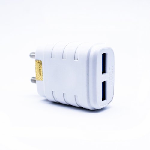 UBON CH-588 Mobile Wall Fast Charger Dual USB Upto 2.4A