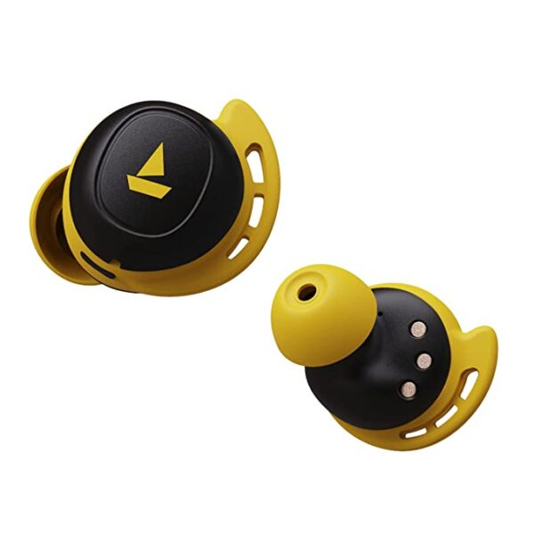 boAt Airdopes 441 True Wireless in Ear Earbuds (Bumblebee Yellow)