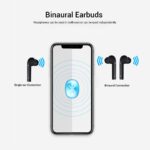pTron Bassbuds Lite V2 In-Ear True Wireless Bluetooth 5.0 Headphones with Mic (Black)