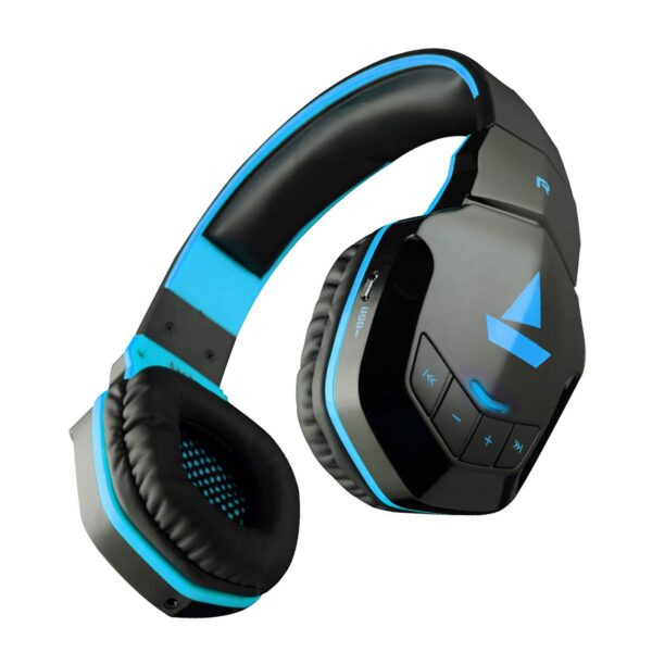 boAt Rockerz 510 Bluetooth On-Ear Headphone with Mic(Furious Blue)