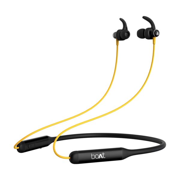 boAt Rockerz 335 Wireless Neckband(Blazing Yellow)