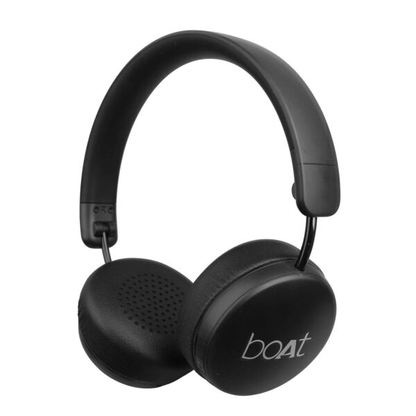 boAt Rockerz 440 Wireless Bluetooth Headset with in-Built Mic (Black)
