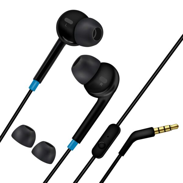 Saregama Carvaan Earphones GX01 with Mic- (Classic Black)