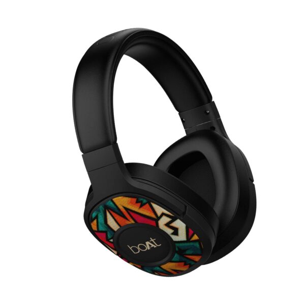 boAt Rockerz 550 Over-Ear Wireless Headphone (Black Symphony)