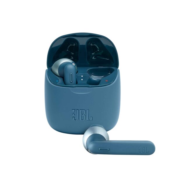 JBL Tune 225TWS by Harman Bluetooth Truly Wireless in Ear Earbuds (Blue)