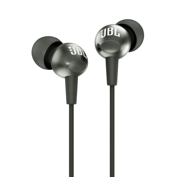 JBL C200SI in-Ear Premium Headphones with Mic (Gun Metal)