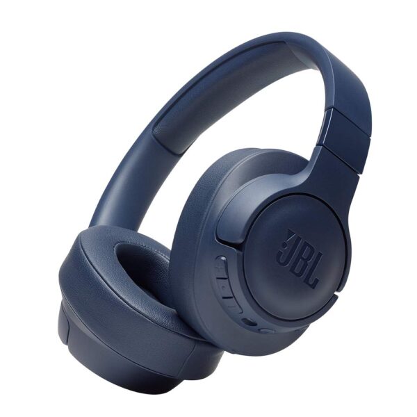 JBL Tune JBLT750 Bluetooth Wireless Over Ear Headphones (Blue)
