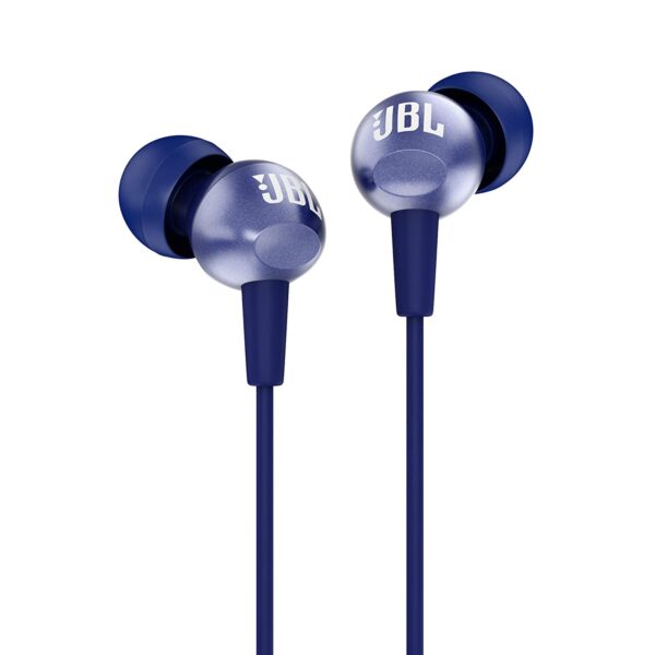 JBL C200SI  in-Ear Premium Headphones with Mic (Mystic Blue)