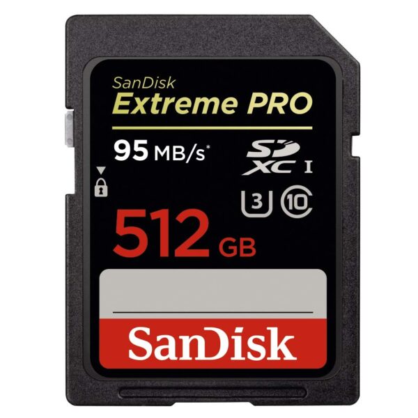 SanDisk 512GB Extreme Pro SDXC UHS-I Memory Card
