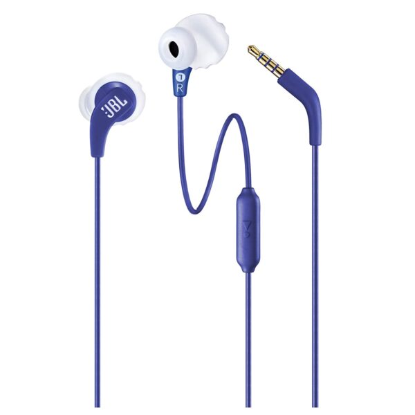JBL Endurance Run, Sports in Ear Wired Earphones (Blue)