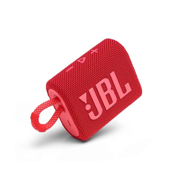 JBL GO3 Ultra Portable Dustproof Bluetooth Speaker (Red)