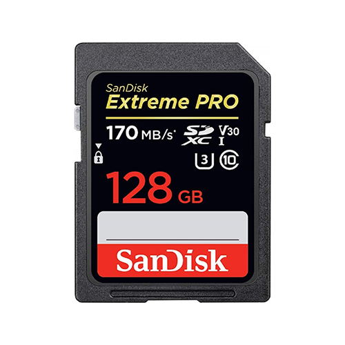 SanDisk 128GB Extreme Pro SDXC UHS-I Card