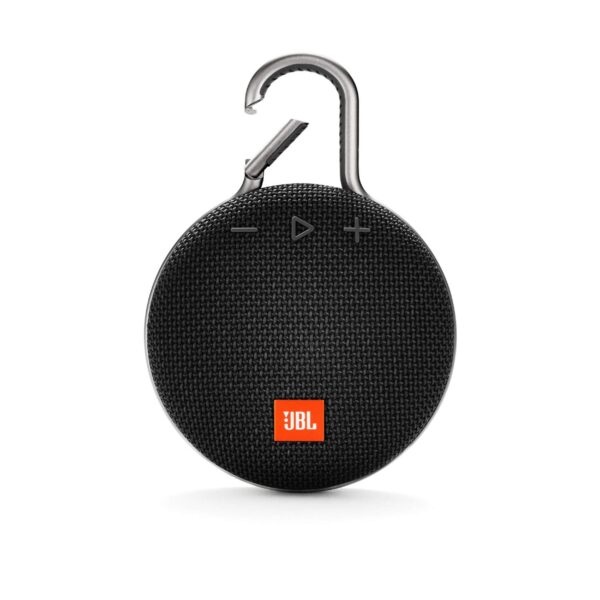 JBL Clip 3 Ultra-Portable Wireless Bluetooth Speaker (Black)