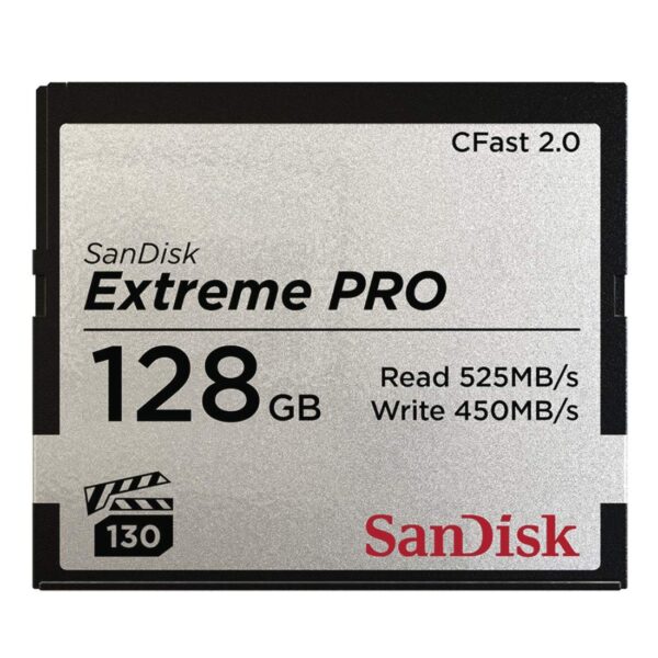 SanDisk 128GB Extreme Pro CFast 2.0 Memory Card