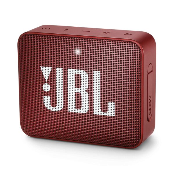 JBL Go 2, Wireless Portable Bluetooth Speaker (Ruby Red)