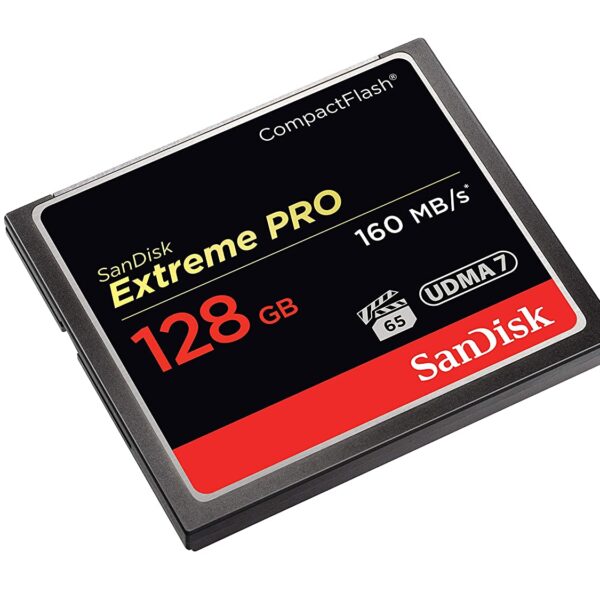 SanDisk Extreme PRO 128GB Compact Flash Memory Card (UDMA 7)