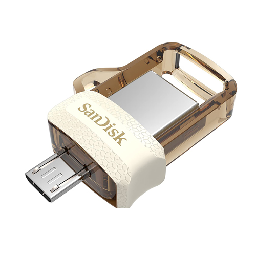 SanDisk Ultra Dual 64 GB USB 3.0 OTG Pen Drive (Gold)