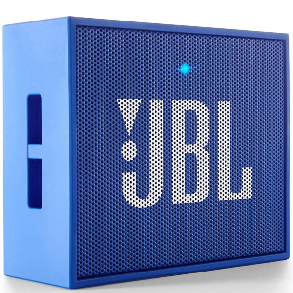 JBL GO Portable Wireless Bluetooth Speaker with Mic (Blue)