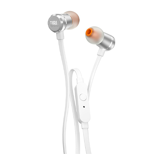 JBL T290 in-Ear Headphones with Mic (Silver)