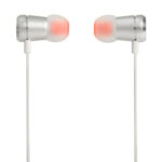 JBL T290 in-Ear Headphones with Mic (Silver)