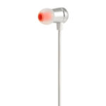 JBL T290 in-Ear Headphones with Mic (Silver)