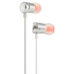 JBL T290 in-Ear Headphones with Mic (Silver)
