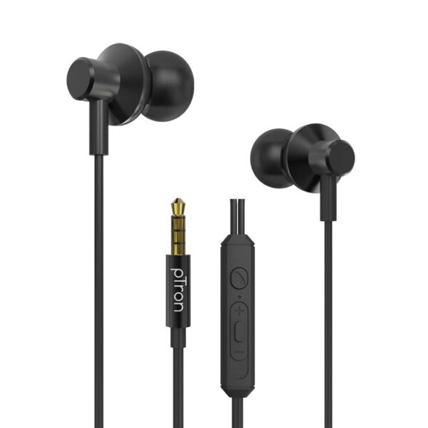 pTron Pride Lite HBE (High Bass Earphones) in-Ear Wired Headphones