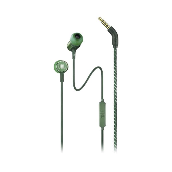 JBL LIVE100 in-Earphone with in-Line Microphone and Remote (Green)