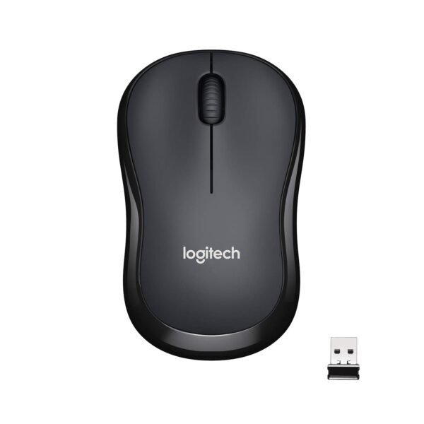 Logitech M221 Wireless Mouse (Charcoal Grey)