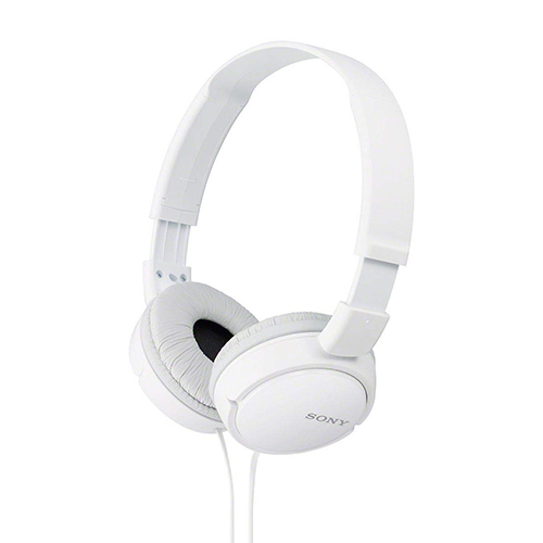 Sony MDR-ZX110A Wired On Ear Headphone without Mic (White)