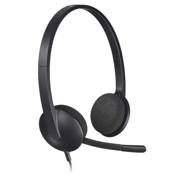 Logitech H340 Wired USB Business Headset ( Black )