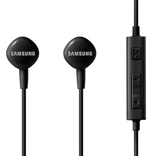 Samsung Original EO-HS130DBEGIN in-Ear Volume Control Handsfree (Black)