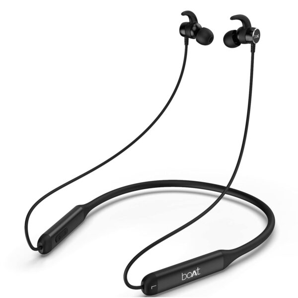 boAt Rockerz 330 Bluetooth Wireless Neckband (Active Black)