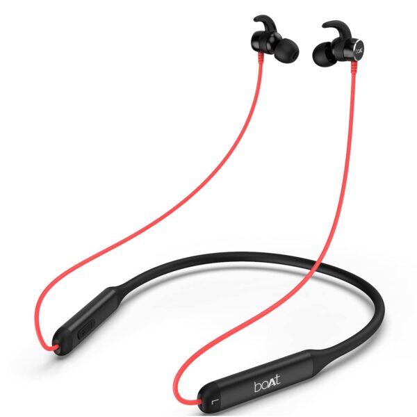 boAt Rockerz 330 Wireless Neckband(Raging Red)