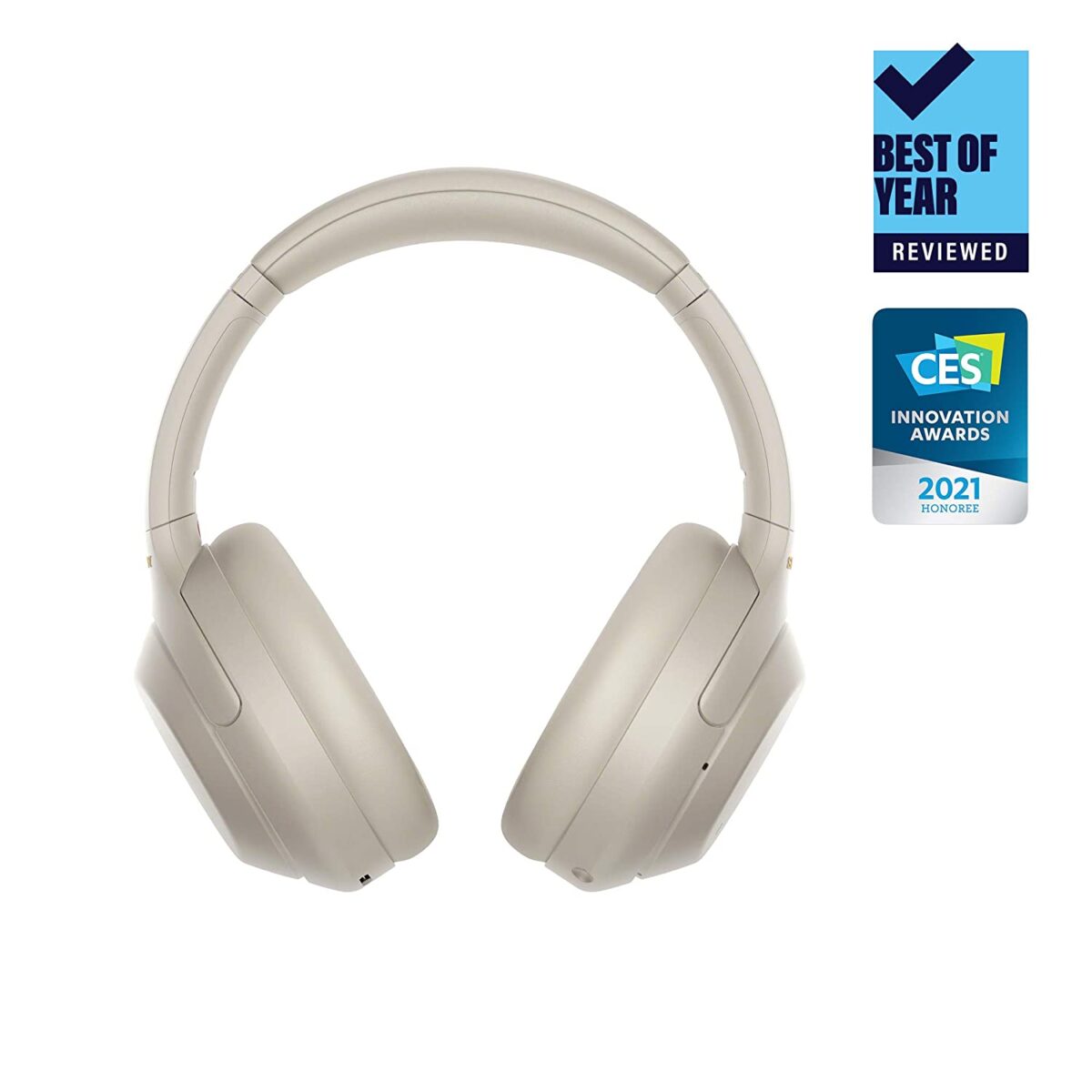 Sony WH-1000XM4 Industry Leading Wireless Noise Cancelling Headphones (Silver) - Image 2