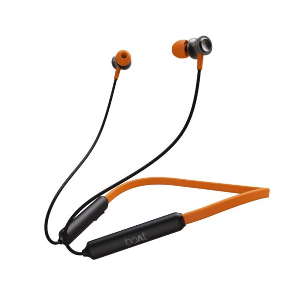 boAt Rockerz 185 Wireless Neckband (Fiery Black)