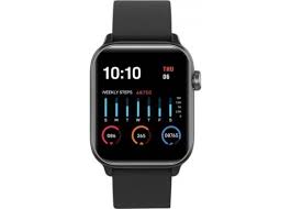 GIONEE GSW5 Thermo Smartwatch  (Black , Regular)