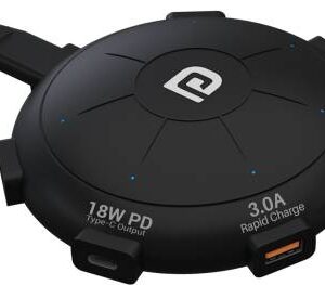 Portronics POR-1094 UFO PRO 6 Ports 60W Charging Station (Black)