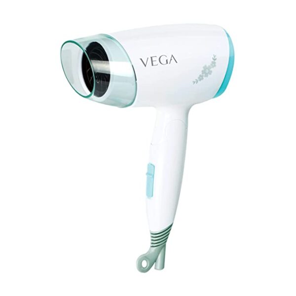 VEGA VHDH-23 Hair Dryer 1400 W( White, Blue)