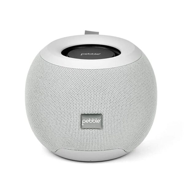 Pebble Dome Heavy Bass 5W Bluetooth Speaker (Grey)