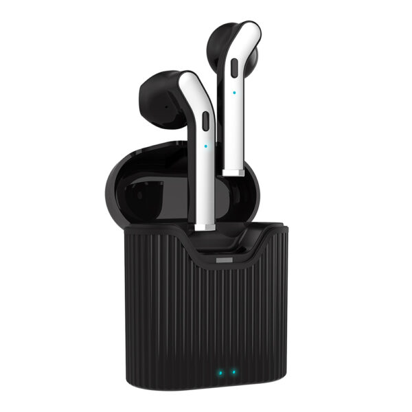 pTron Bassbuds Classic True Wireless Earbuds (Black)