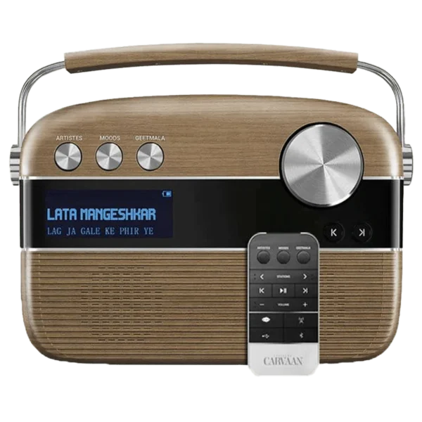 Saregama Carvaan Portable Digital Music Player (Brown)