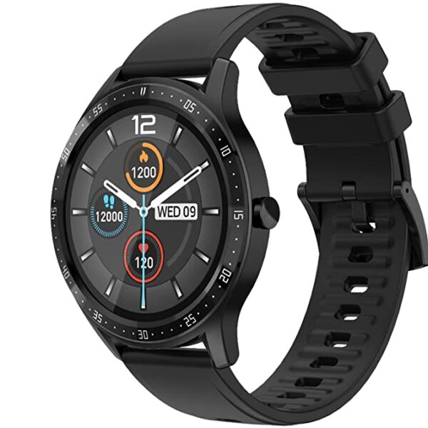 Fire-Boltt 360 SpO2 Display Round Smart Watch (Black)