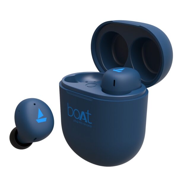 boAt Airdopes 381 Bluetooth Truly Wireless (Blue)
