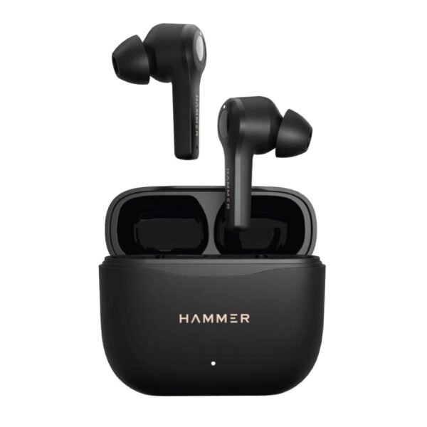 Hammer Solo Pro True Wireless Earbuds with Mic (Black)