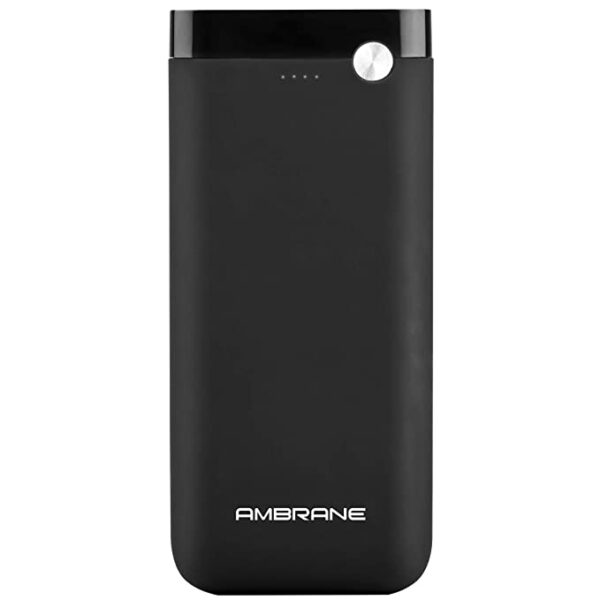 Ambrane PP-20 Pro 20000mAh Lithium Polymer Power Bank (Black)