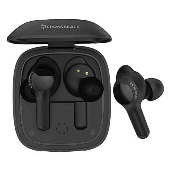 Crossbeats Torq Bluetooth in-Ear Earbuds (Black)